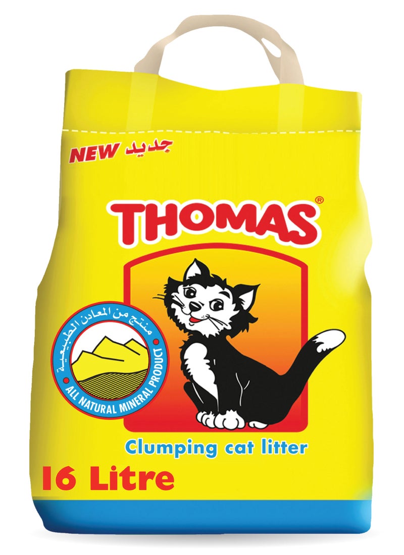 Thomas Cat Litter Multicolour 16L - Image 1