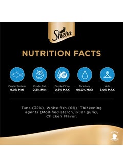 Sheba Tuna And White Fish Wet Cat Food Can 85g  - Image 4