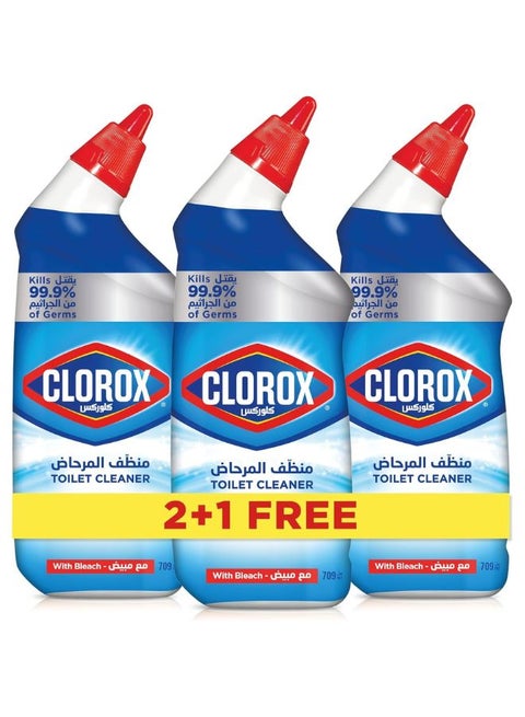 Original Scented Toilet Bowl Cleaner, Pack Of 3 709ml
