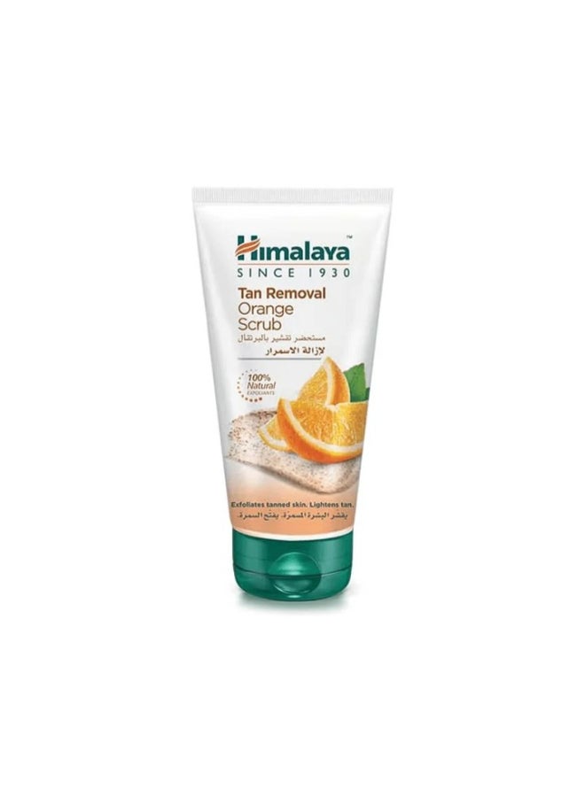 Himalaya Tan Removal Orange Scrub, 150ml 150ml - Image 1