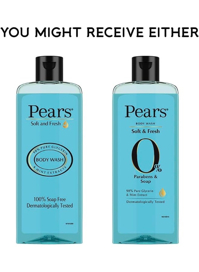 Pears - Soft And Fresh Body Wash 250ml - Image 1