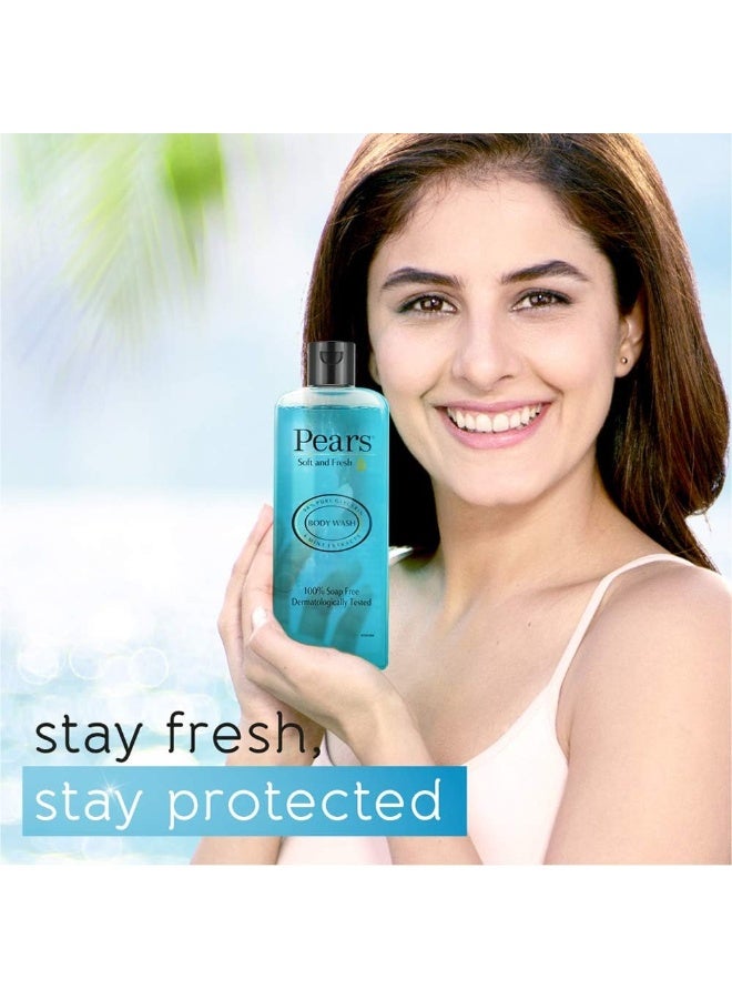 Pears - Soft And Fresh Body Wash 250ml - Image 1