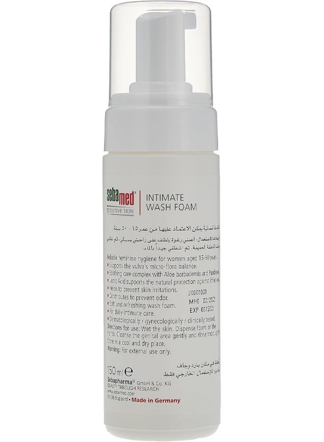 Sebamed - Intimate Wash Foam 150ml - Image 1