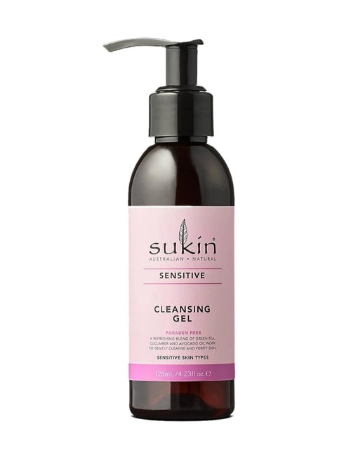Sukin Australian Natural Sensitive Cleansing Gel, For Sensitive Skin Type 125ml