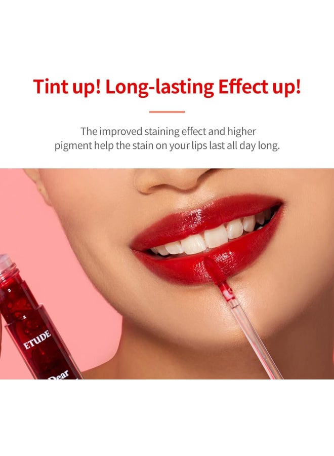 ETUDE HOUSE Dear Darling Water Gel Tint OR204 Cherry Red  - Image 5