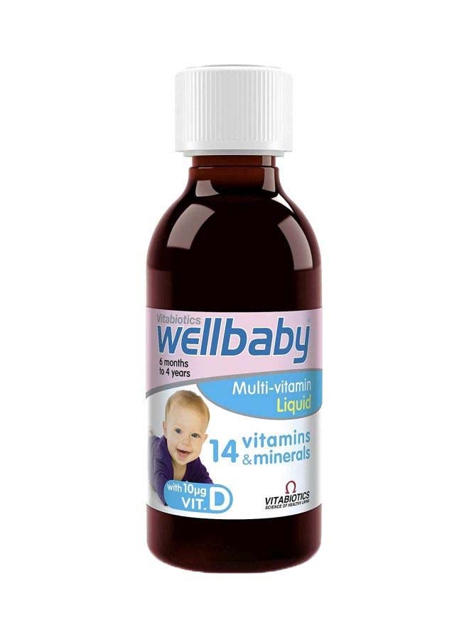 Vitabiotics Wellbaby Multi-Vitamin Liquid 150ml - Image 1