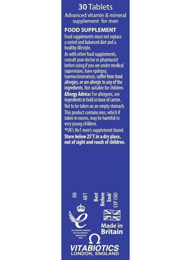 Vitabiotics Wellman Conception 30 Tablets - Image 2