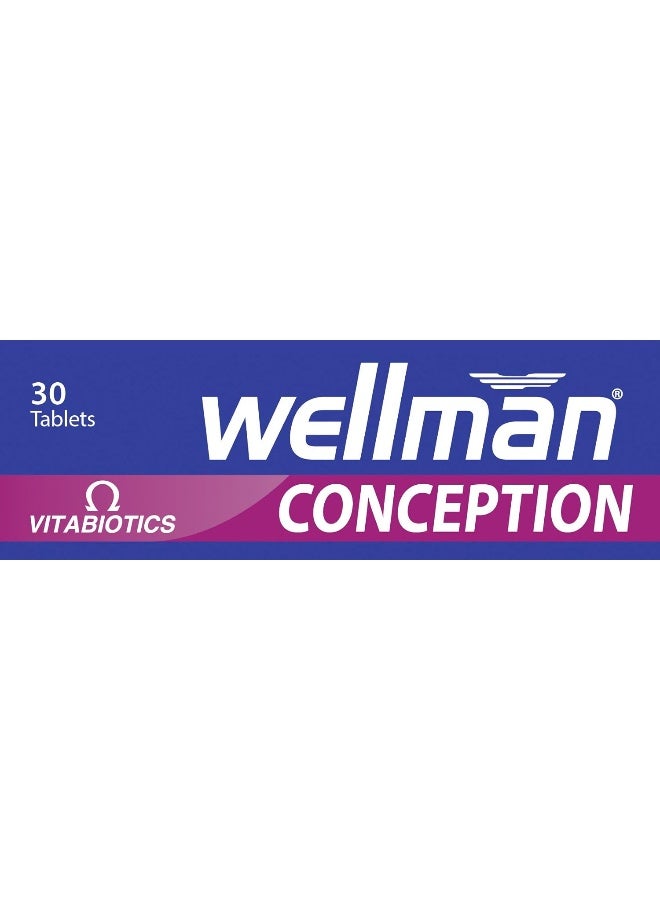 Vitabiotics Wellman Conception 30 Tablets - Image 5