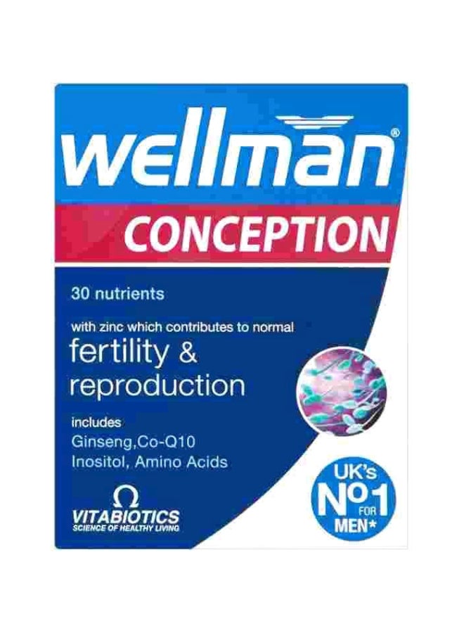 Vitabiotics Wellman Conception 30 Tablets - Image 1