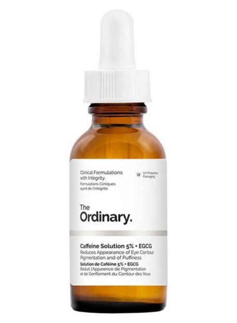 محلول الكافيين بنسبة 5% + مركب إيبيجالوكاتشين جاليت 30ملليلتر