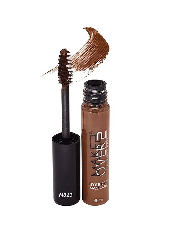 ميك اوفر22 ماسكرا حواجب  - M813 بني غامق - Image 1