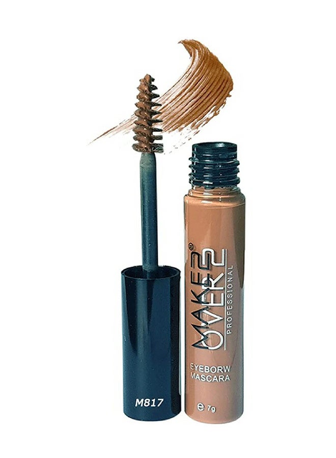 ميك اوفر22 ماسكرا حواجب  - M817 بني غامق - Image 1
