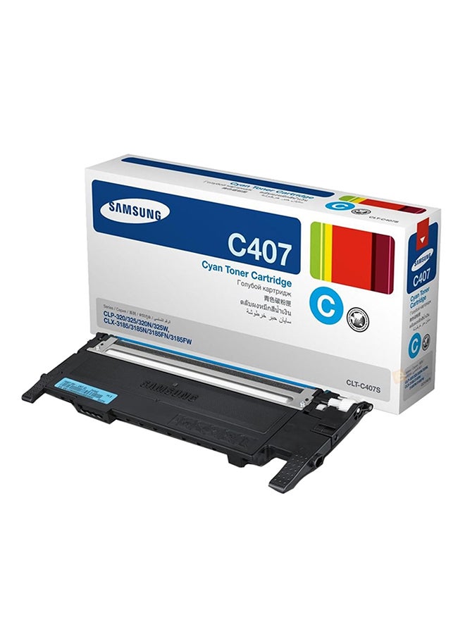 Samsung 407 1500 Toner For Printer Cyan