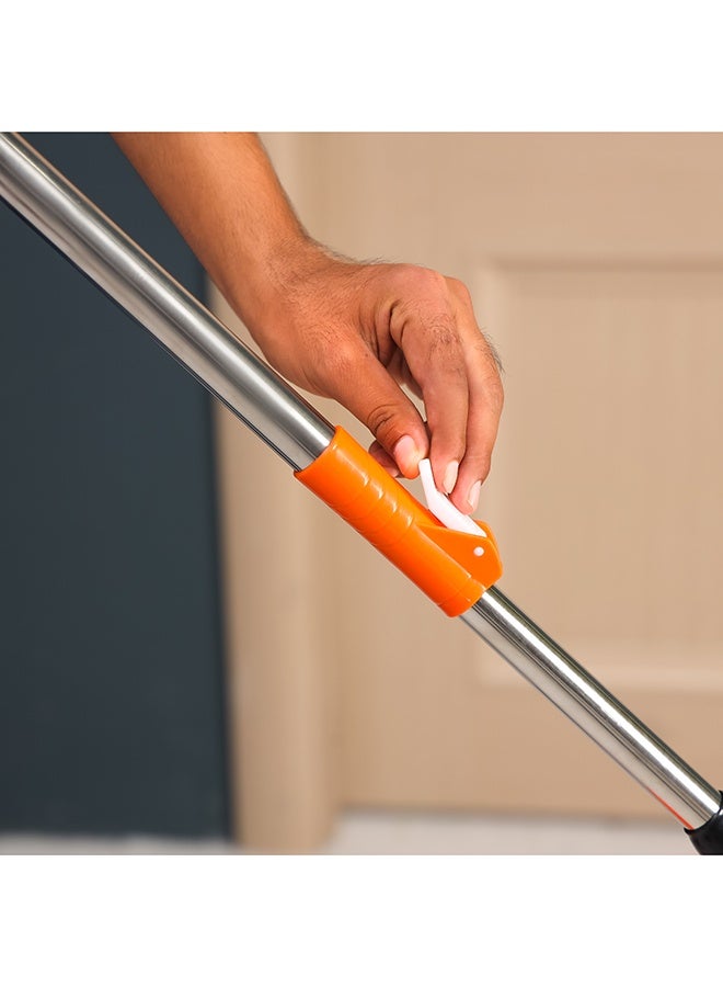 Royalford - Royalbright 13L Modern Spin Easy Mop Microfiber Technology 360掳 Rotating Plates Ss Drum Hands Free 100% Microfiber Non Splash Multicolor Assorted Assorted - Image 1