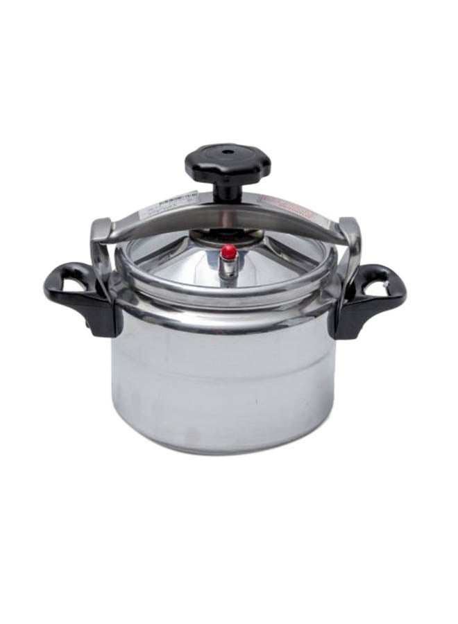 Aluminium Pressure Cooker Silver/Black