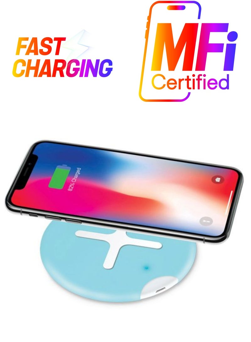 ODOYO - Wireless Mobile Charging Pad Blue - Image 1
