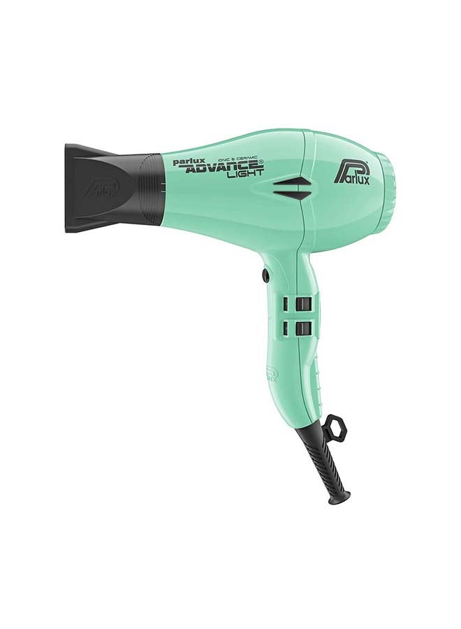 PARLUX - Professional Hair Dryer Advance Light Ionic Ceramic 2200W, Lightweight And Compact, For All Types Of Styles And Hair Green - Image 1