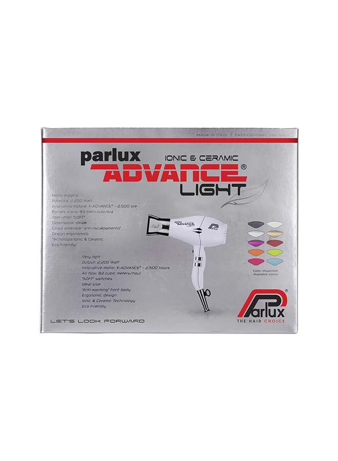 PARLUX - Professional Hair Dryer Advance Light Ionic Ceramic 2200W, Lightweight And Compact, For All Types Of Styles And Hair Green - Image 1