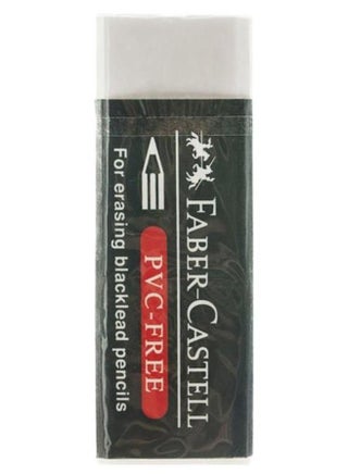 Faber-Castell-Eraser Pvc-Free White