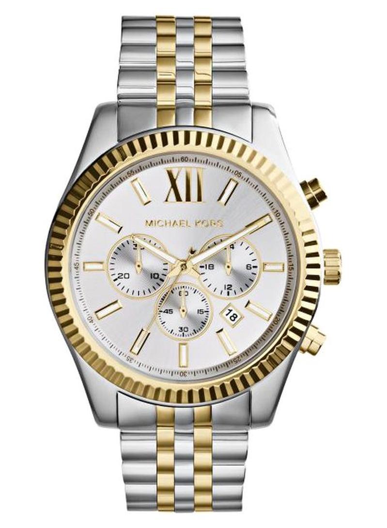 مايكل كورس ساعة يد بعقارب مقاومة للماء طراز MK8344 للرجال - Image 1