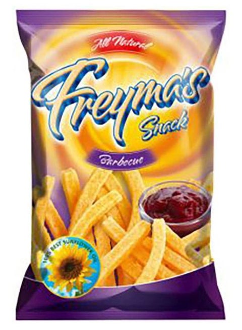 وجبة خفيفة طبيعية بالكامل بنكهة الباربيكيو 30جرام