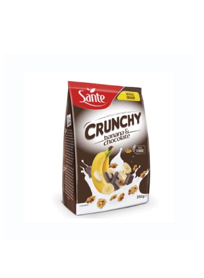 Sante - Crunchy Banana With Chocolate 350grams - Image 1