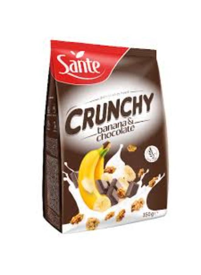 رقائق كرانشي بالموز والشوكولاتة 350جرام