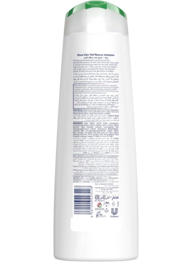 دوف شامبو معالجة التلف لعلاج تساقط الشعر 400ملليلتر - Image 2