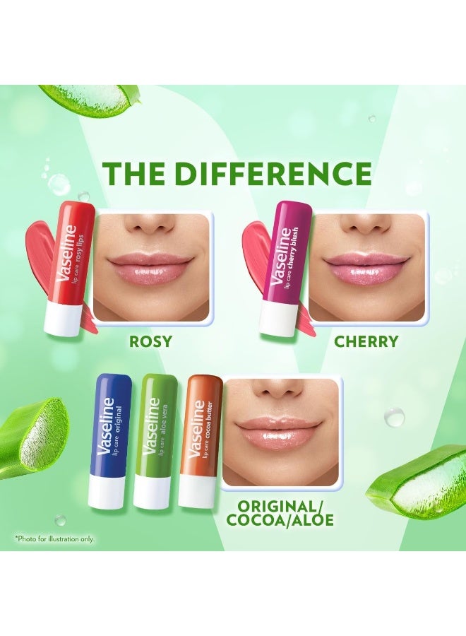 Vaseline - Lip Therapy Aloe Vera Green 4.8grams - Image 1
