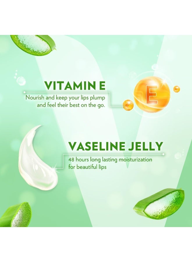 Vaseline - Lip Therapy Aloe Vera Green 4.8grams - Image 1