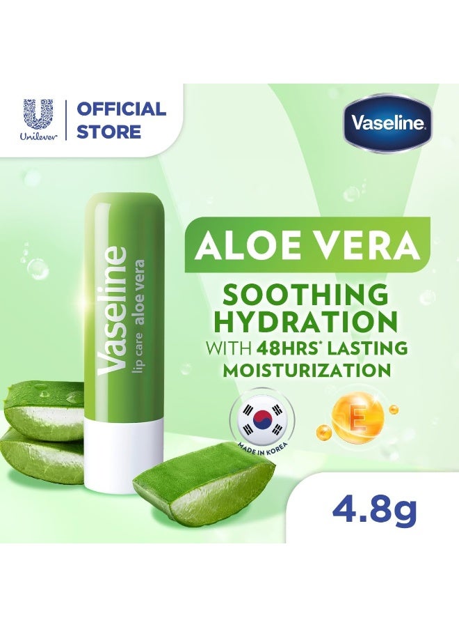 Vaseline - Lip Therapy Aloe Vera Green 4.8grams - Image 1