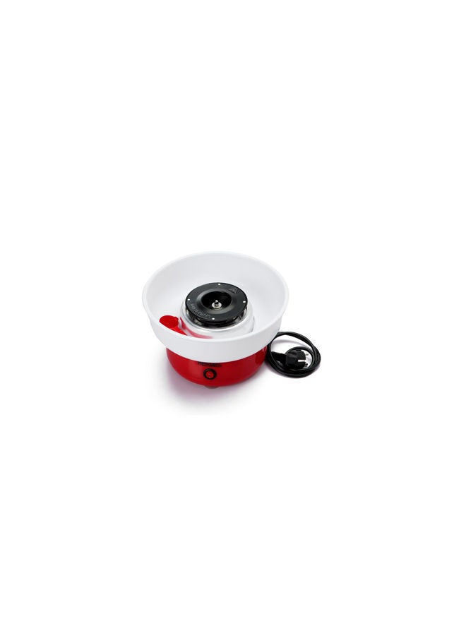 ماكينة صنع حلوى غزل البنات من، 450 واط، سهلة الاستخدام وسهلة التنظيف - 450 W MT-CM250 أحمر/أبيض
