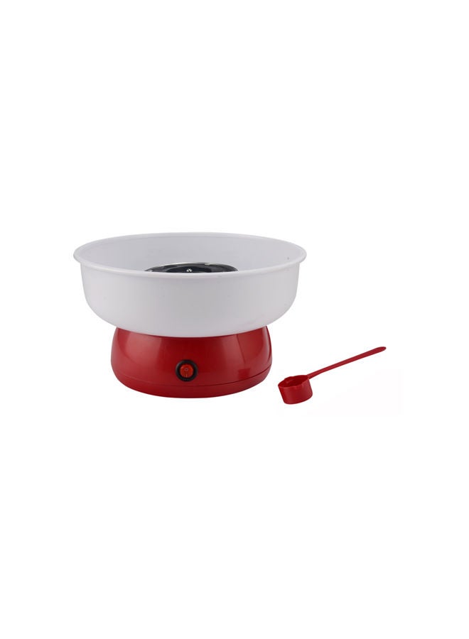ماكينة صنع حلوى غزل البنات من، 450 واط، سهلة الاستخدام وسهلة التنظيف - 450 W MT-CM250 أحمر/أبيض