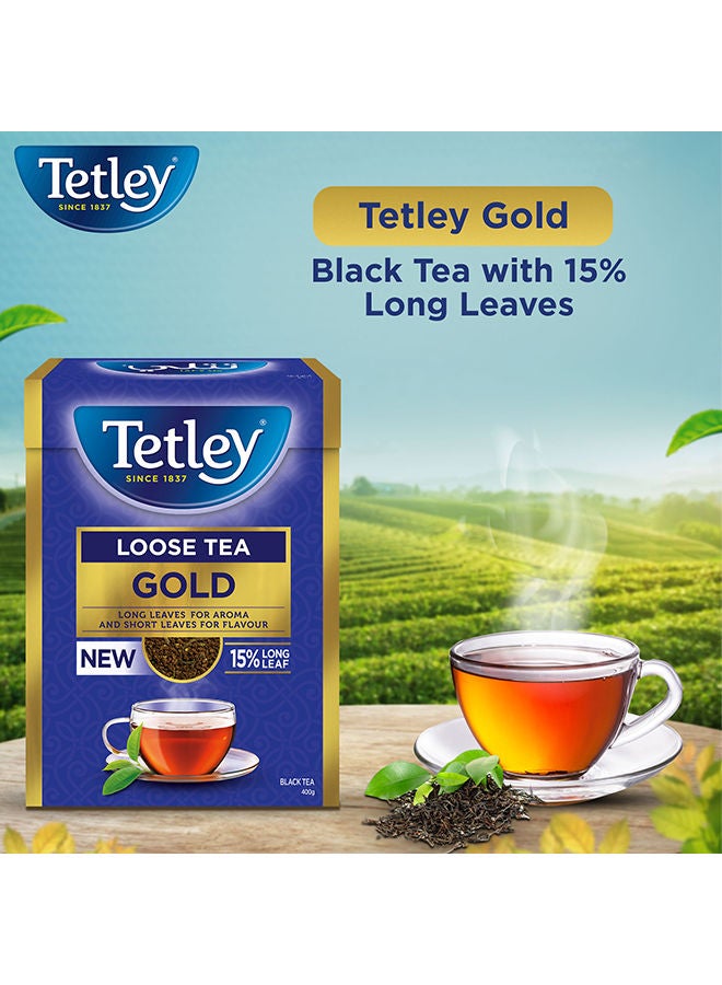 Tetley Gold Loose Black Tea 400.0grams - Image 3