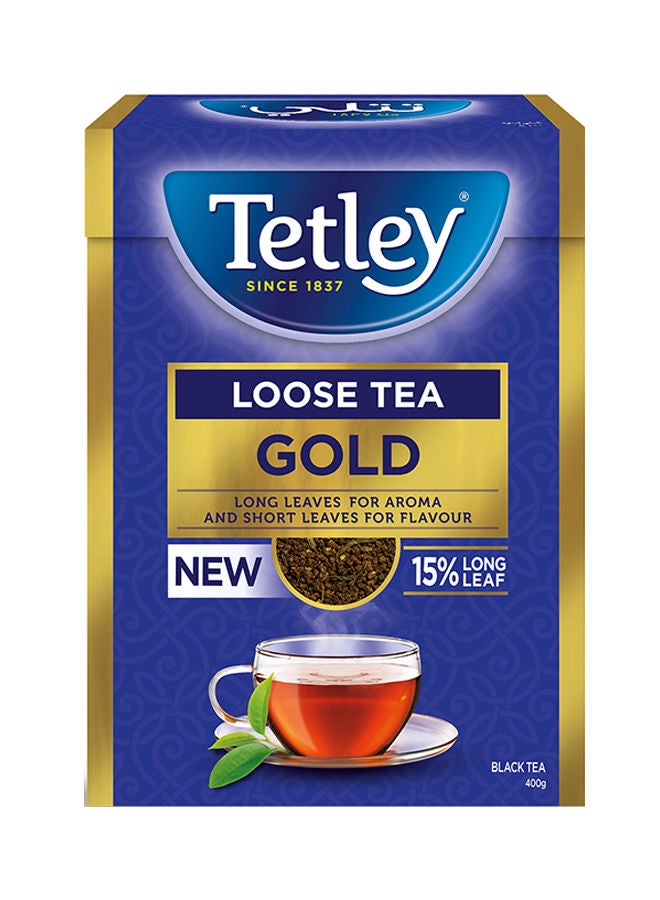Tetley Gold Loose Black Tea 400.0grams - Image 1