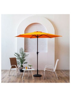 DANUBE HOME Lorin Light Up Umbrella Without Base Orange 2x7meter  - Image 1