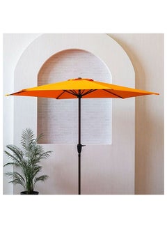 DANUBE HOME Lorin Light Up Umbrella Without Base Orange 2x7meter  - Image 2