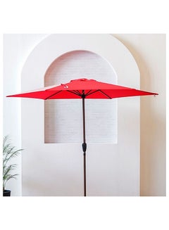 DANUBE HOME Sunvilla Umbrella Without Base Red 2x7meter  - Image 2