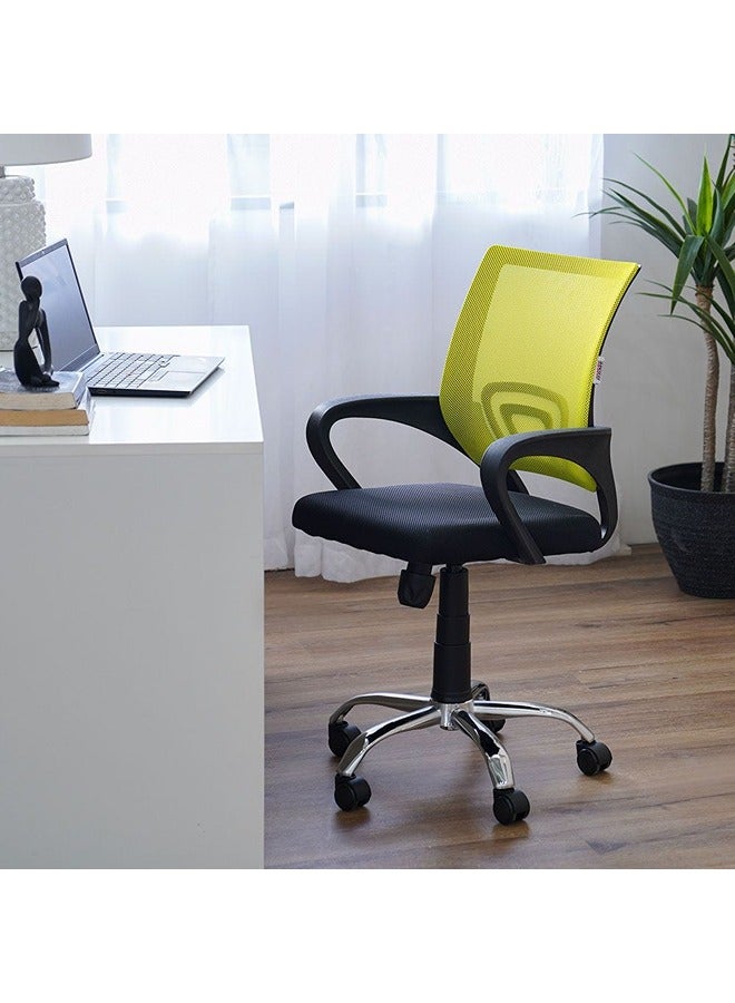 DANUBE HOME Acqua Mid Back Chair Green/Black  - Image 2
