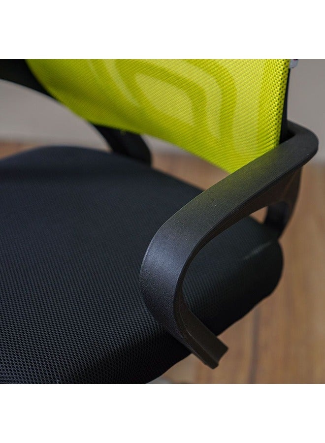 DANUBE HOME Acqua Mid Back Chair Green/Black  - Image 5