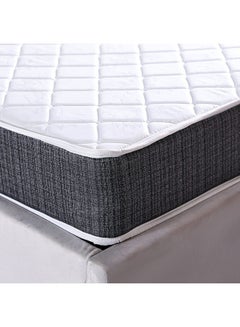 DANUBE HOME Marhaba Bonnell Spring King Mattress Medium Firm Feel White 200x180x20cmcm  - Image 1