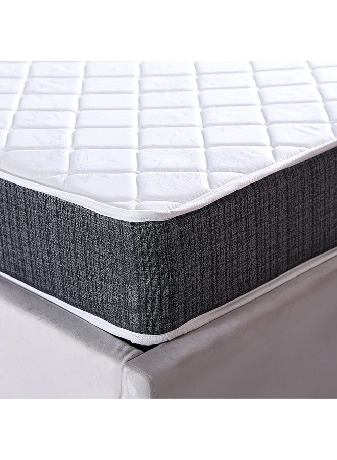 DANUBE HOME Marhaba Bonnell Spring King Mattress Medium Firm Feel White 200x180x20cmcm - Image 1