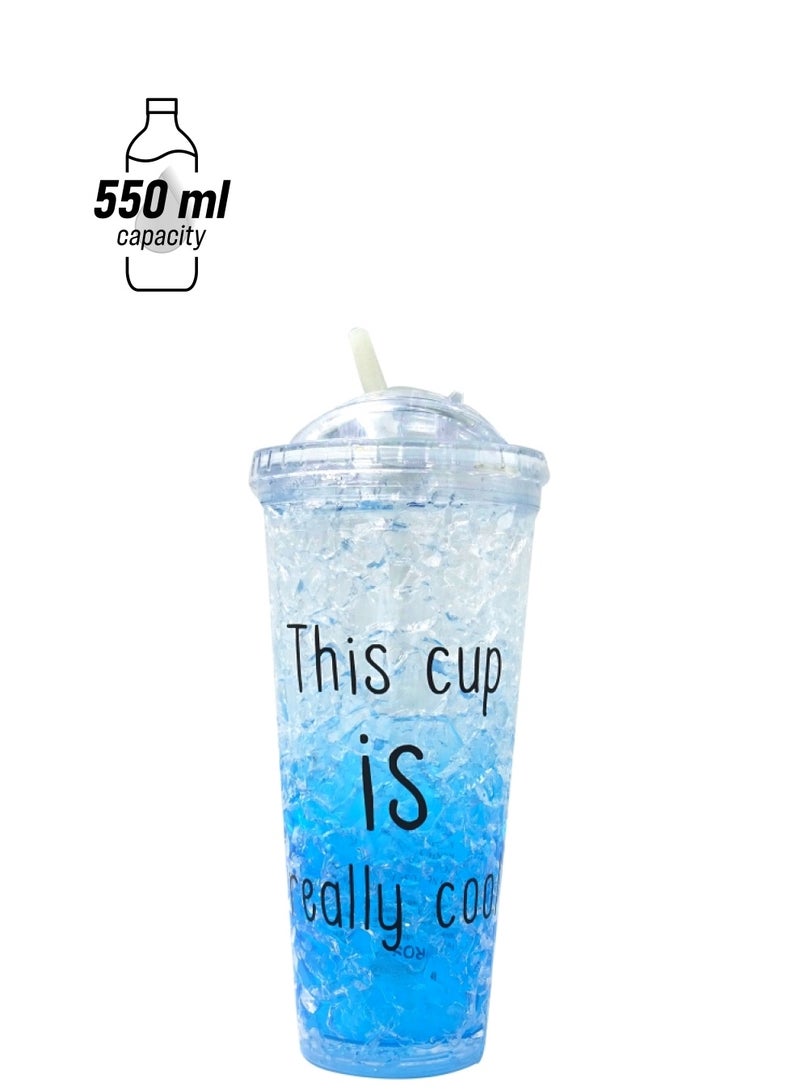 مارزو زجاجة بلاستيكية لمشروبات السلاش أبيض/أزرق/أسود/أصفر