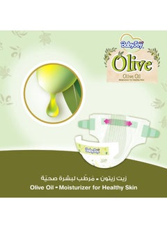 BabyJoy Olive Tape Diaper, Size 3, Medium, 6-12 Kg, Mega Pack, 56 Diapers  - Image 2