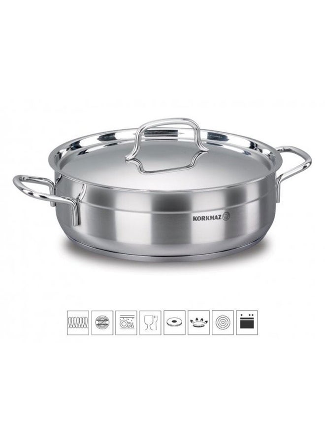 كوركماز كسرولة بغطاء فضي 3.5لترات - Image 3