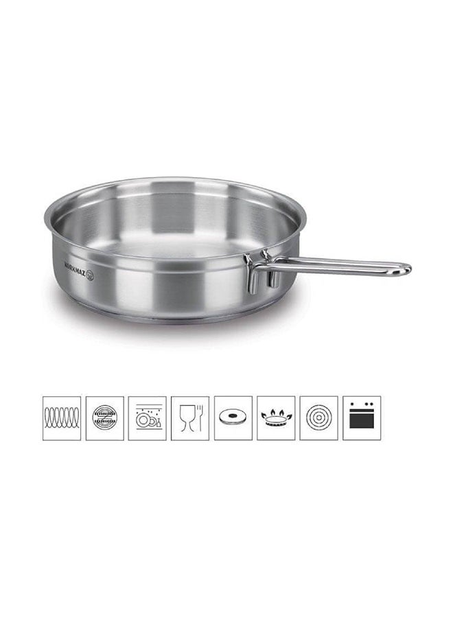 Korkmaz Frypan With Handle Silver 3Liters - Image 2