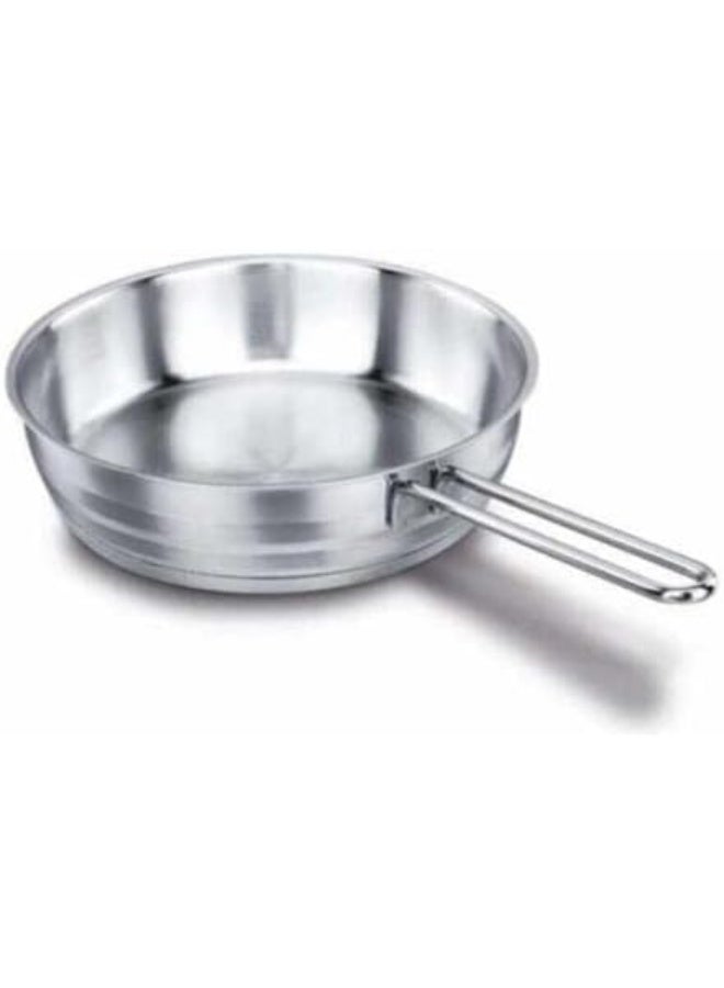 كوركماز مقلاة بمقبض فضي 24x6سم - Image 2