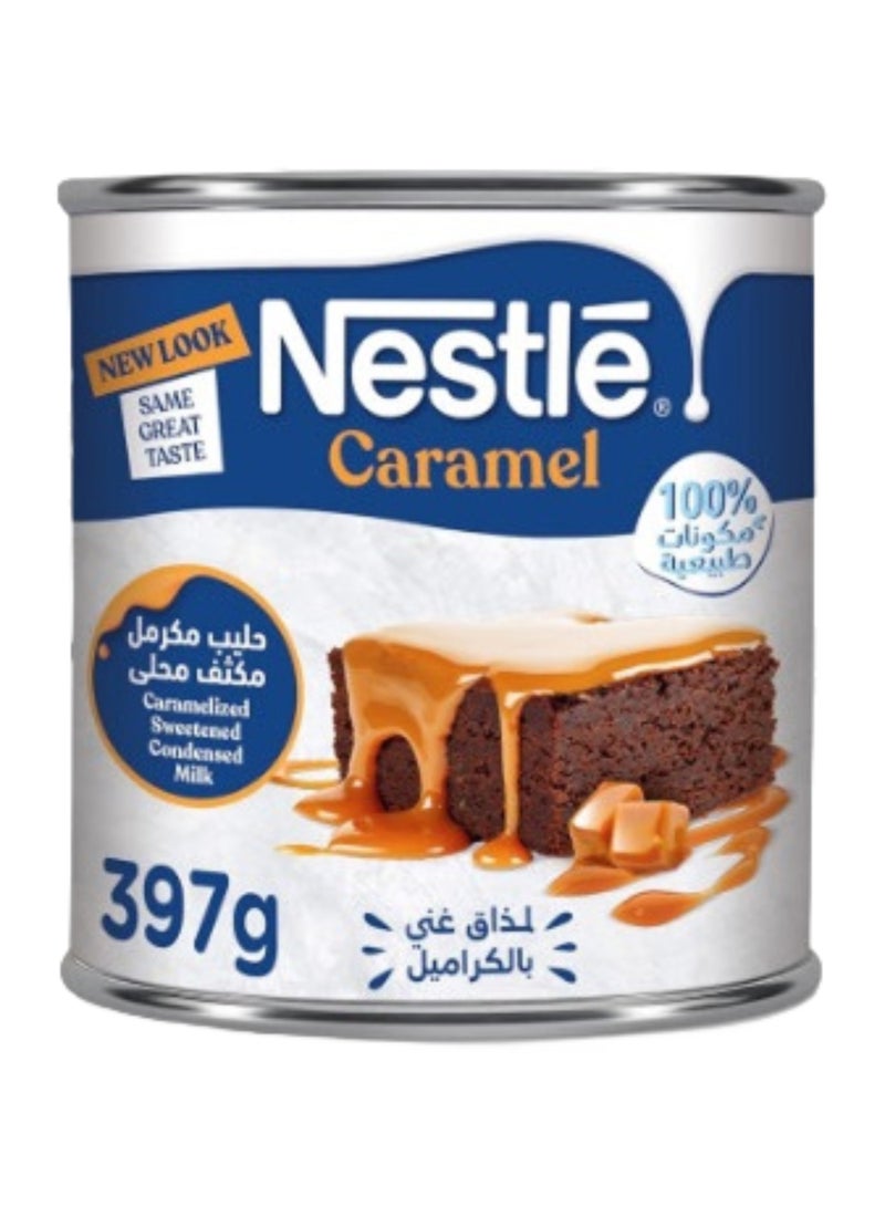 حليب مكثف محلى، بنكهة الكراميل 397جرام - Image 1