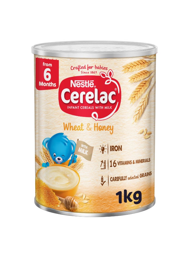 Cerelac Wheat And Honey With Milk Cereal 1kg - Image 1