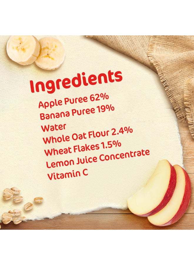 Cerelac - Cerelac Fruits Puree Pouch Banana, Apple And Oats 90grams - Image 1